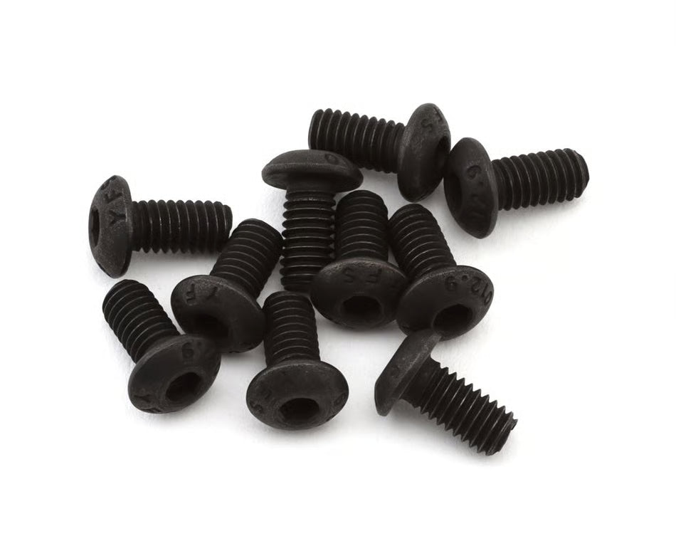 EcoPower 4mm "High Strength" Steel Button Head Screws (10) (Assorted Sizes)