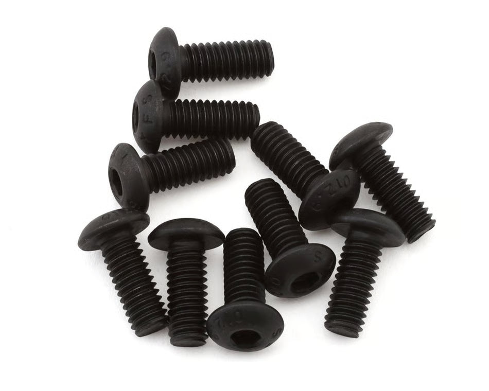 EcoPower 4mm "High Strength" Steel Button Head Screws (10) (Assorted Sizes)