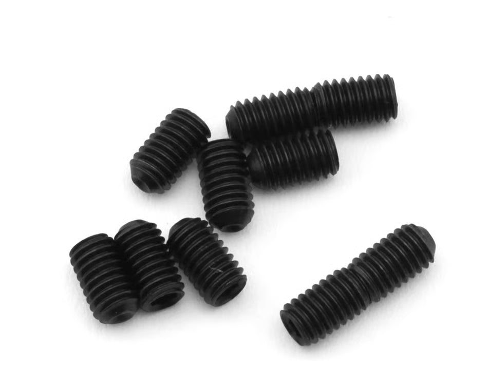 EcoPower 3mm "High Strength" Steel Cup Style Set Screws (10) (Assorted Sizes)