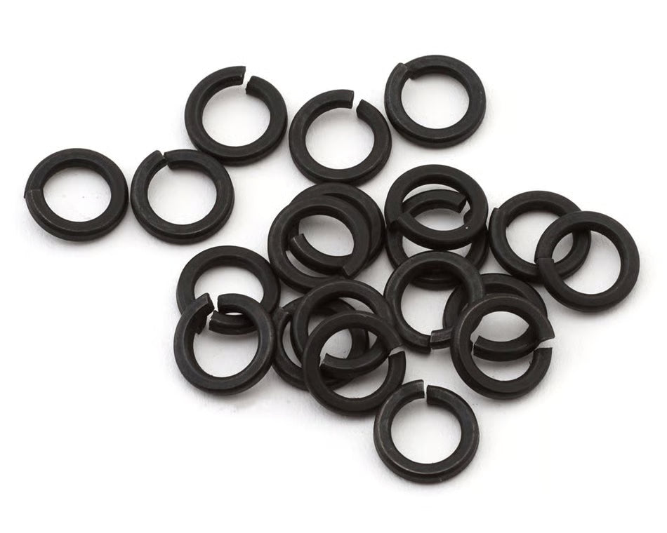 EcoPower 5mm "High Strength" Steel Lock Washers (Black) (20)