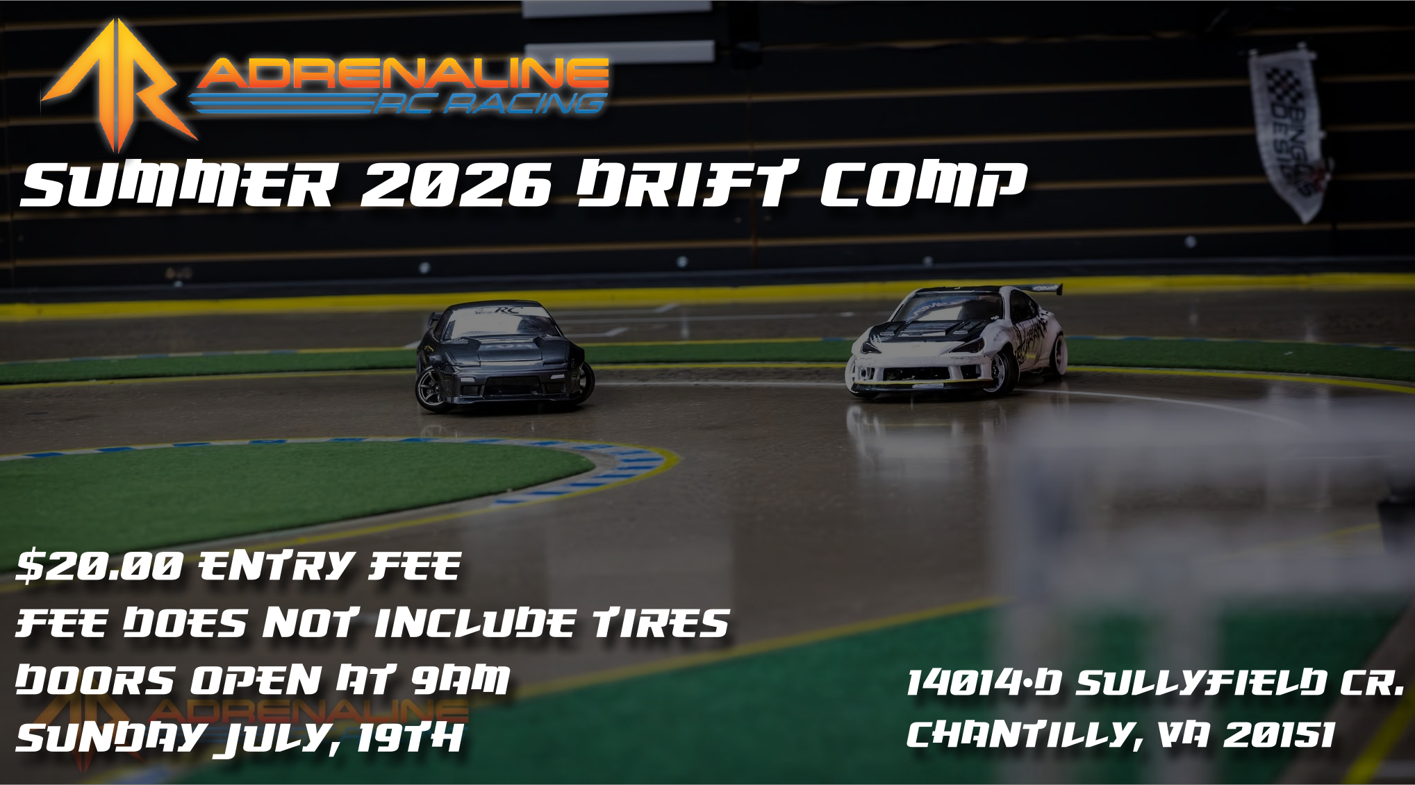 Adrenaline RC Summer Drift Comp 2026 - One Entry