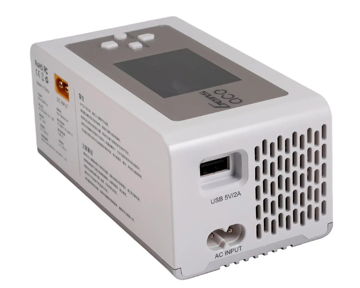 Gens Ace iMars D300 Plus G-Tech Smart Dual AC/DC Charger (White) (6S/16A) (AC-300W) (DC-350W x2) w/Bluetooth App Control