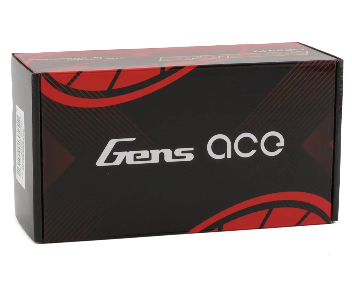 Gens Ace Redline 4S 15.2V 6000mAg 130C LiHV Shorty Battery w/ 5mm Bullets