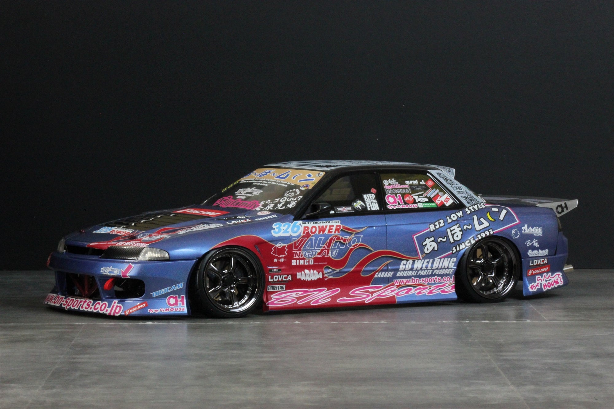 Pandora RC 1/10 Nissan HCR32 Skyline 4D BN-Sports Drift Body Set (