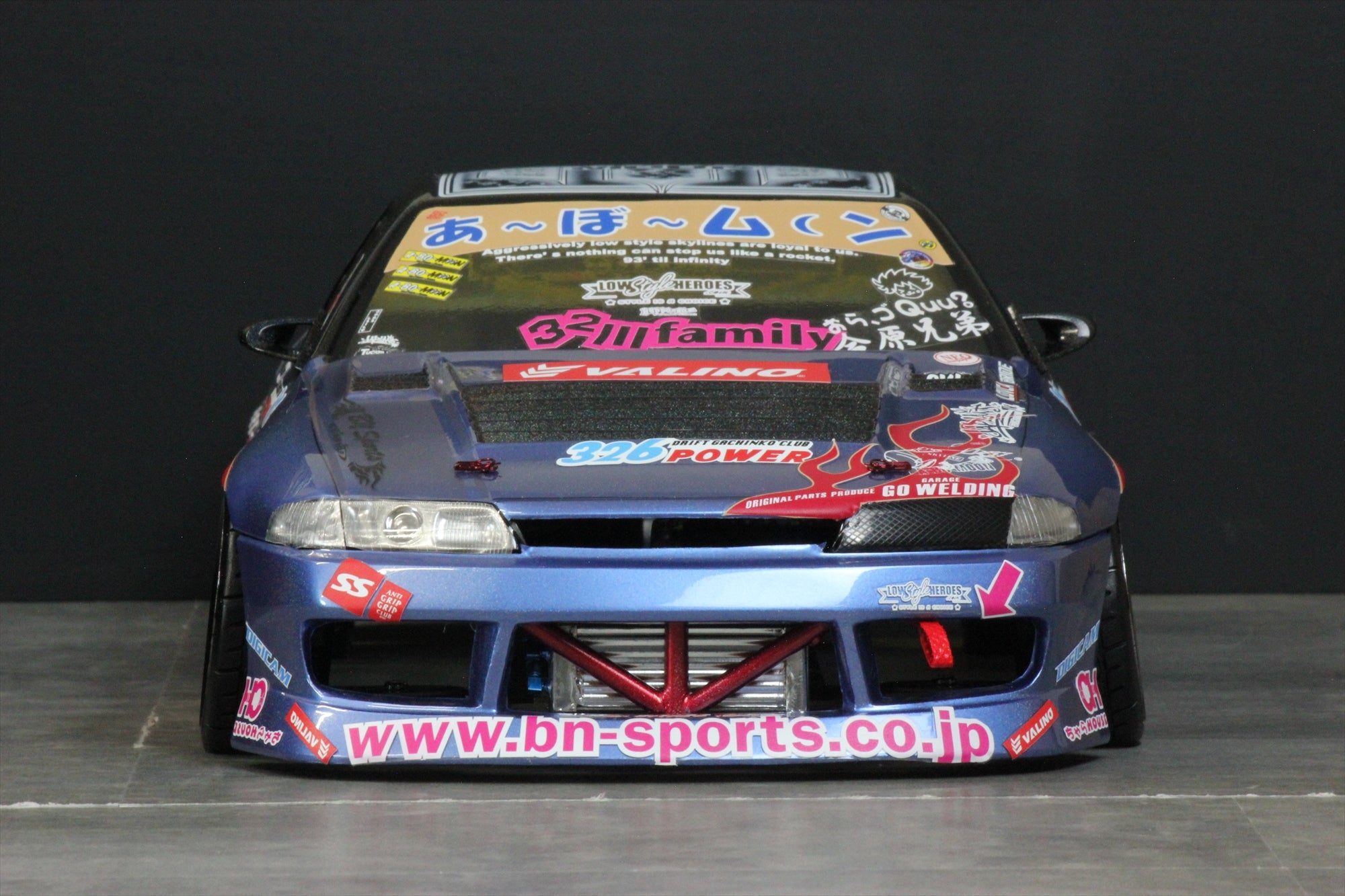 Pandora RC 1/10 Nissan HCR32 Skyline 4D BN-Sports Drift Body Set (