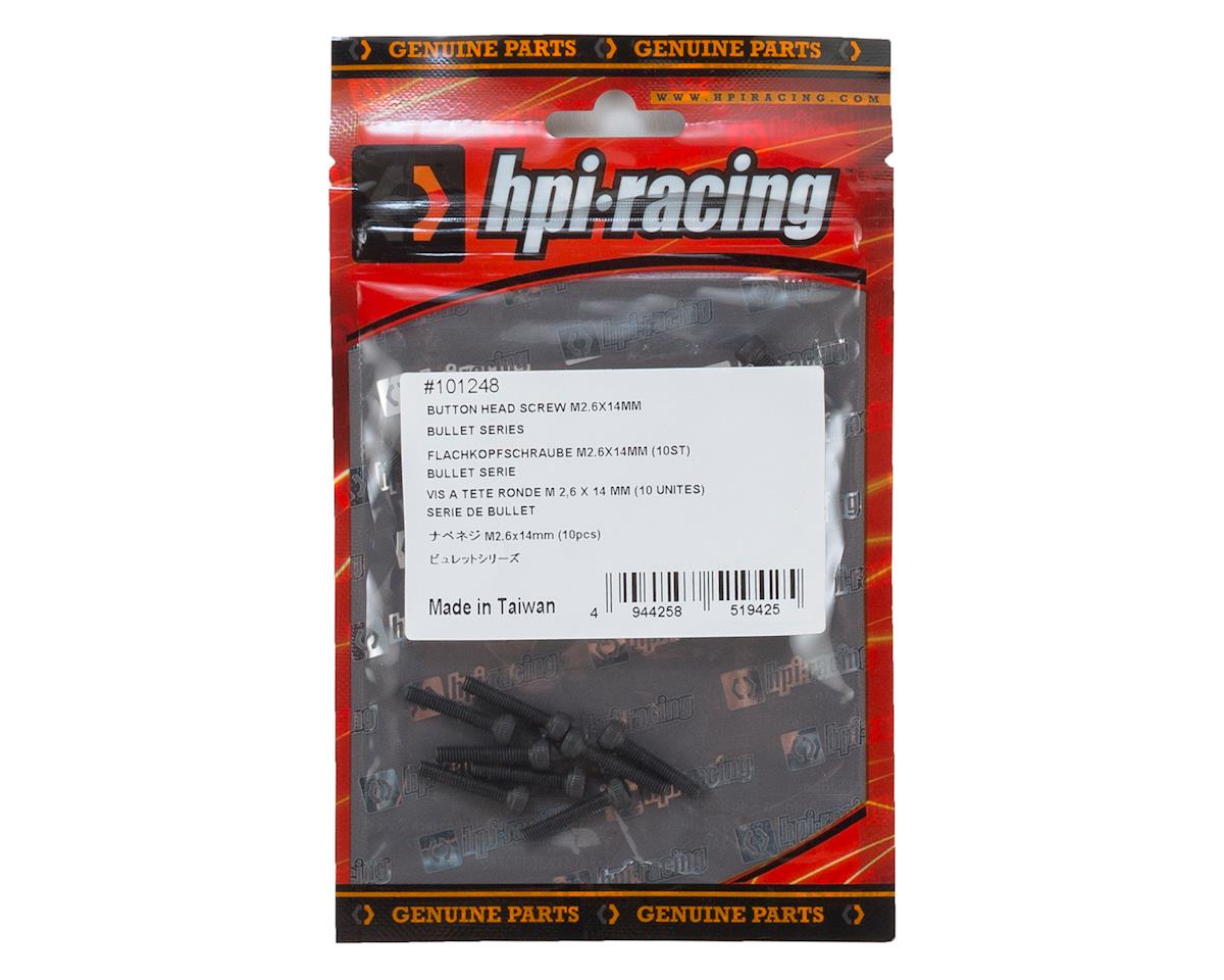 HPI 2.6x14mm Cap Head Screws (10)