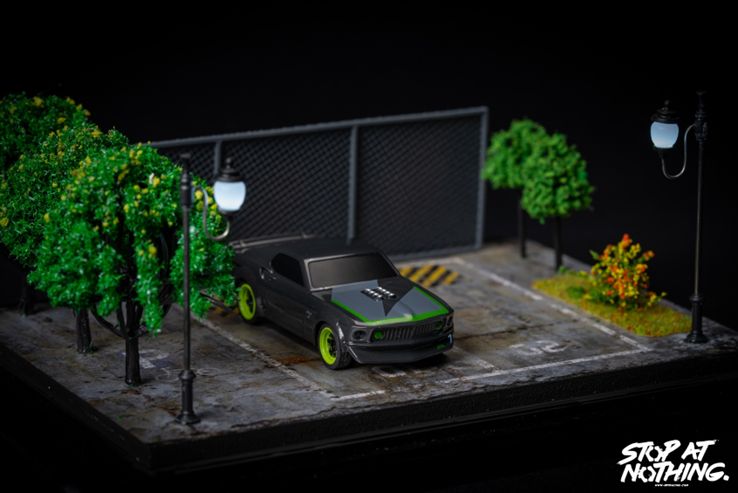 HPI Racing nano-TTR 1969 Ford Mustang RTR-X