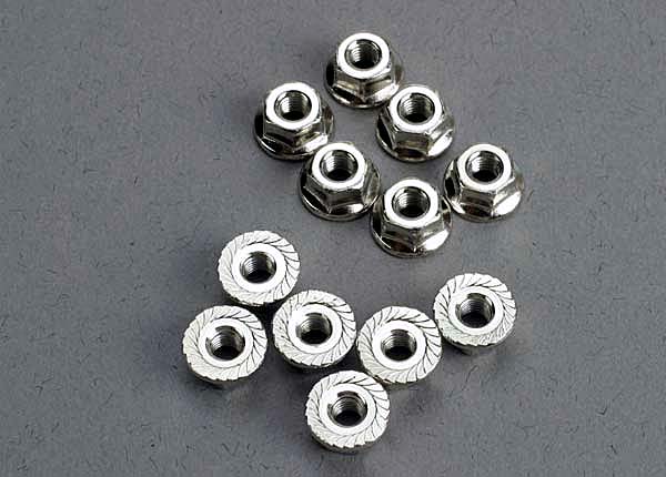 3mm Flanged Nuts (12)
