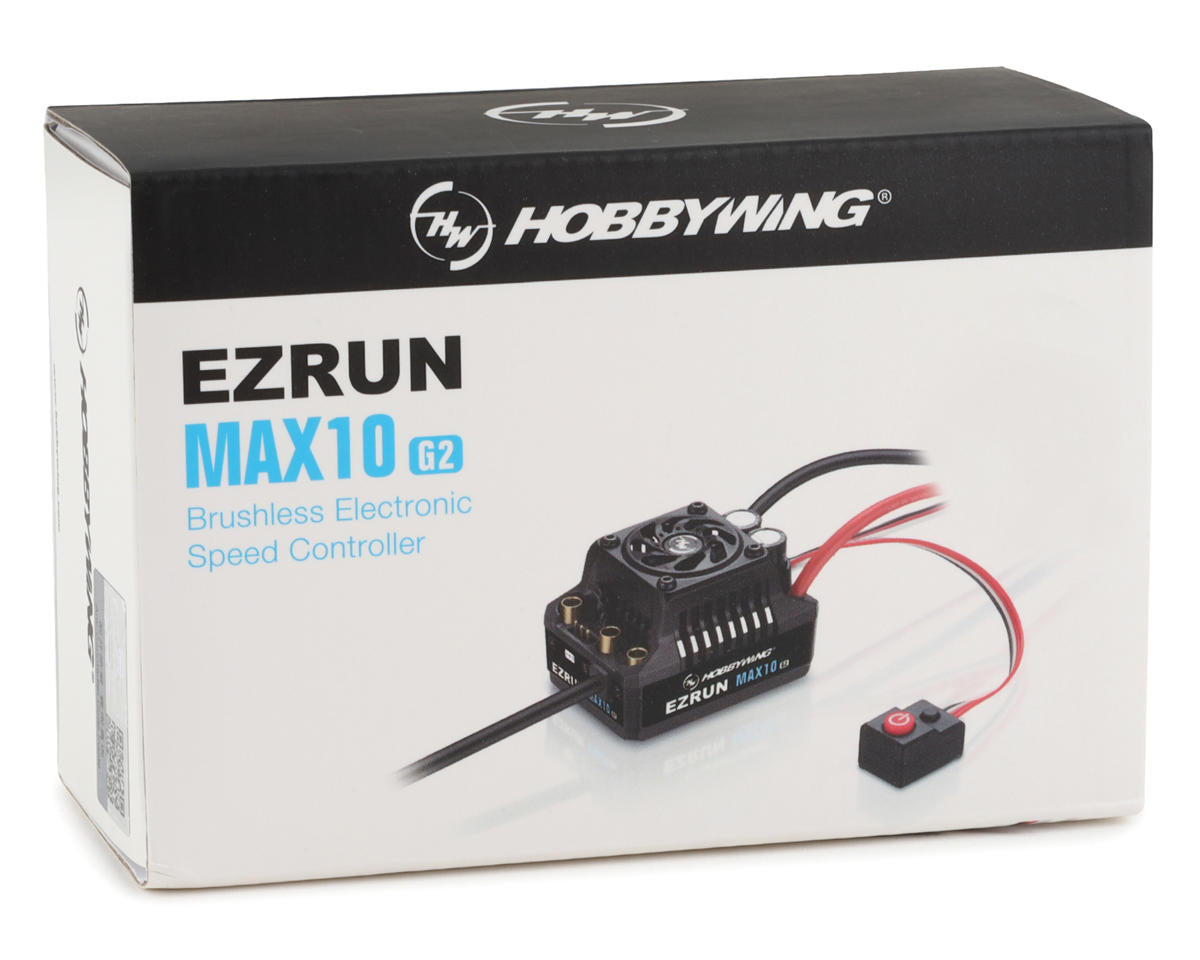 Hobbywing EZRun MAX10 G2 80 Amp Sensored Waterproof Brushless ESC