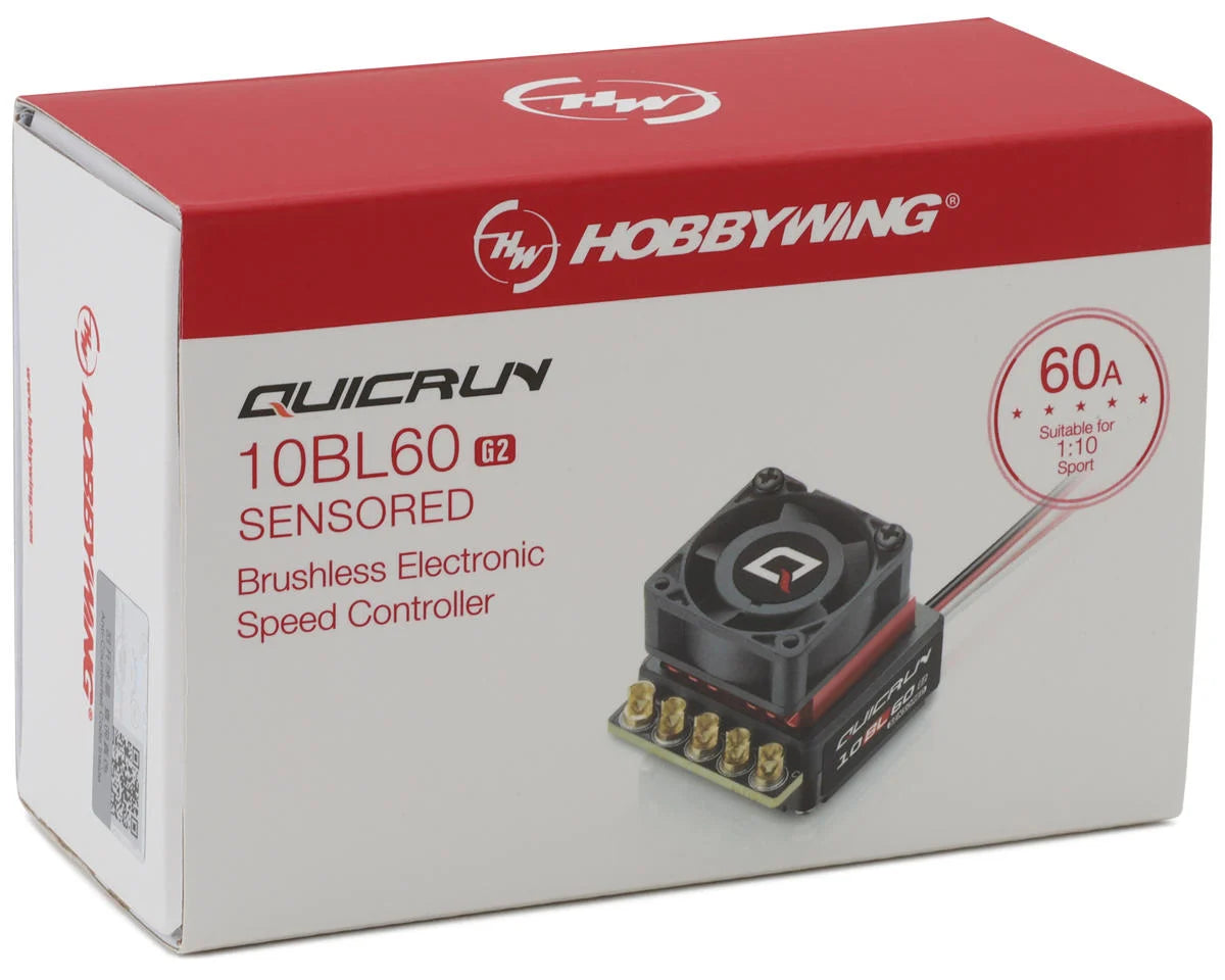 Hobbywing Quicrun 10BL60 G2 Sensored Brushless ESC
