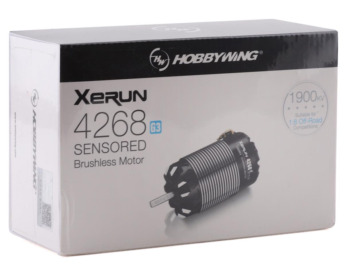 Hobbywing Xerun 4268SD 1900kV G3 Motor sin escobillas con sensor