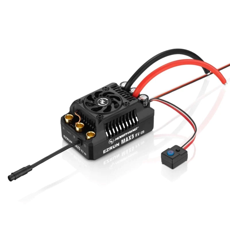 Hobbywing EZRun MAX5 G2 1/5 Scale Waterproof Brushless ESC (250A, 6-12S)