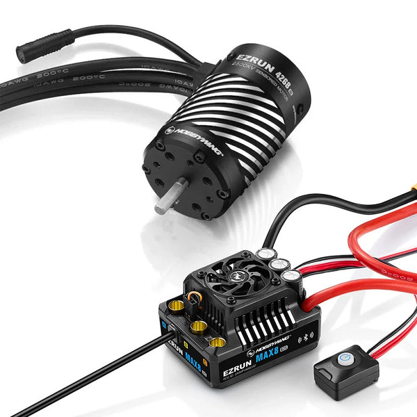 Hobbywing EZRun Max8 G2S Brushless ESC/4268SD G2R Motor Combo (2500kV)