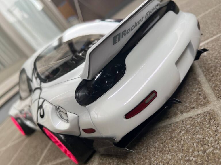Addiction RC Mazda RX-7 FD3S Rocket Bunny 1/10 Clear Drift Body