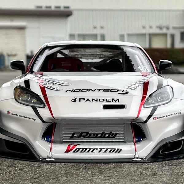 Addiction RC TOYOTA GR86 GR PANDEM Widebody Body Set 1-10 Clear BODY