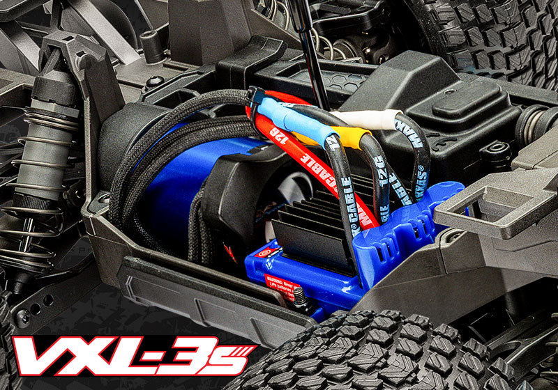 Traxxas Mini XRT® Brushless 1/16 4WD RTR Monster Truck (Orange) w/TQi 2.4GHz Radio, Battery & USB-C Charger