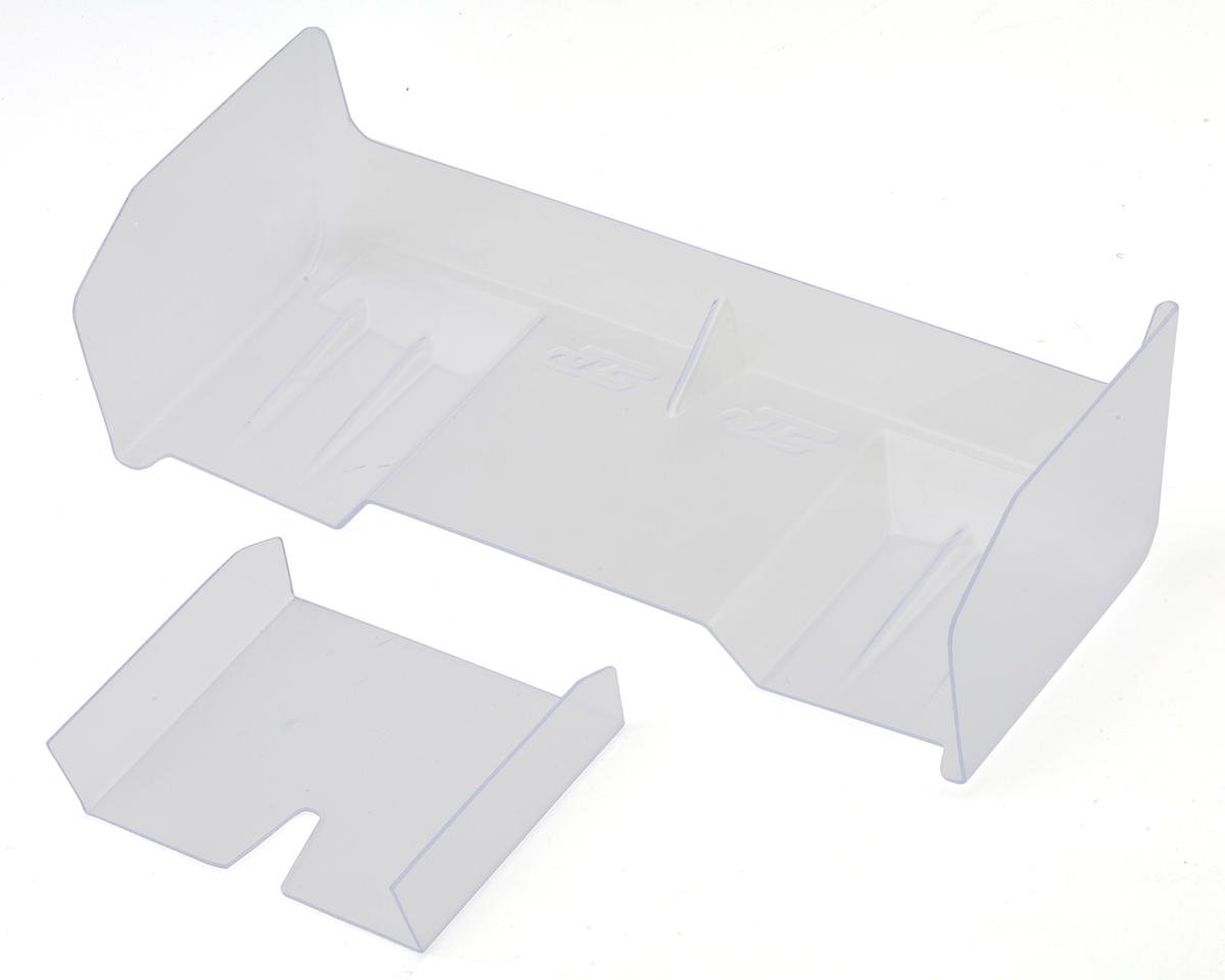 JConcepts Razor Pre-Trimmed 1/8 Off-Road Polycarbonate Wing Set (Clear)