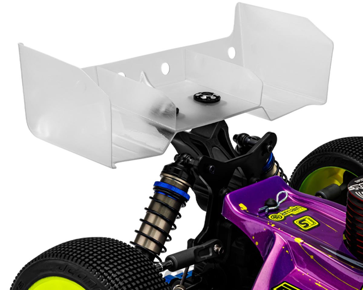 JConcepts Razor Pre-Trimmed 1/8 Off-Road Polycarbonate Wing Set (Clear)