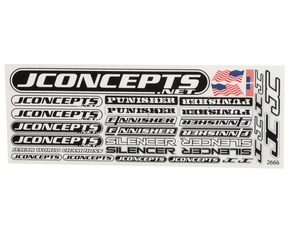 JConcepts RC10 Mirage SS Worlds Special Edition Scoop Body (Clear) w/5.5" Wing
