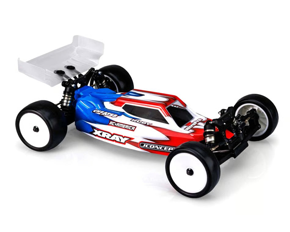 JConcepts XRAY XB2 2025 "S15" 1/10 Buggy Body (Clear) w/Two Wings