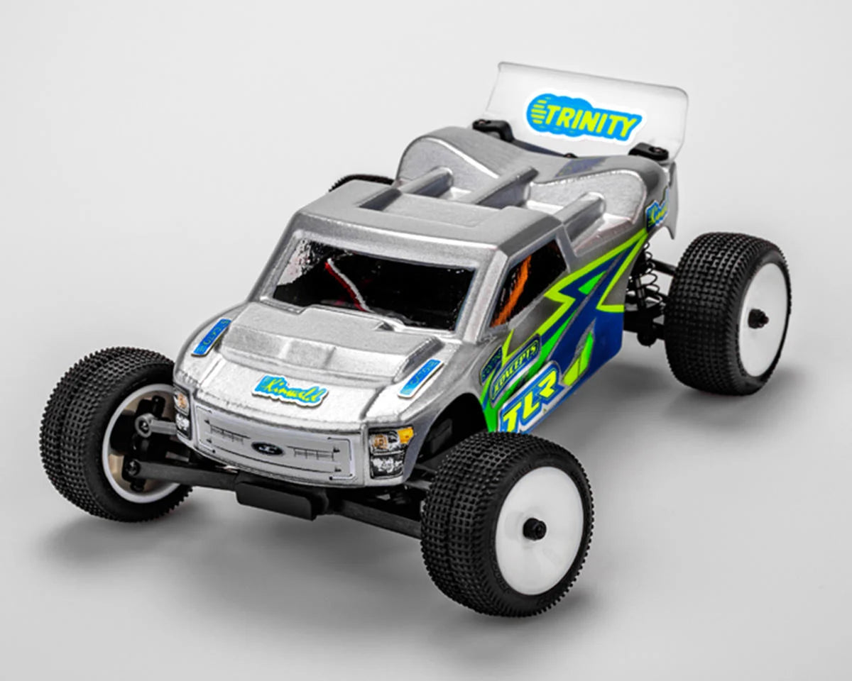 JConcepts Losi® Micro-T™ Finnisher Stadium Truck Body w/Spoiler (Clear)