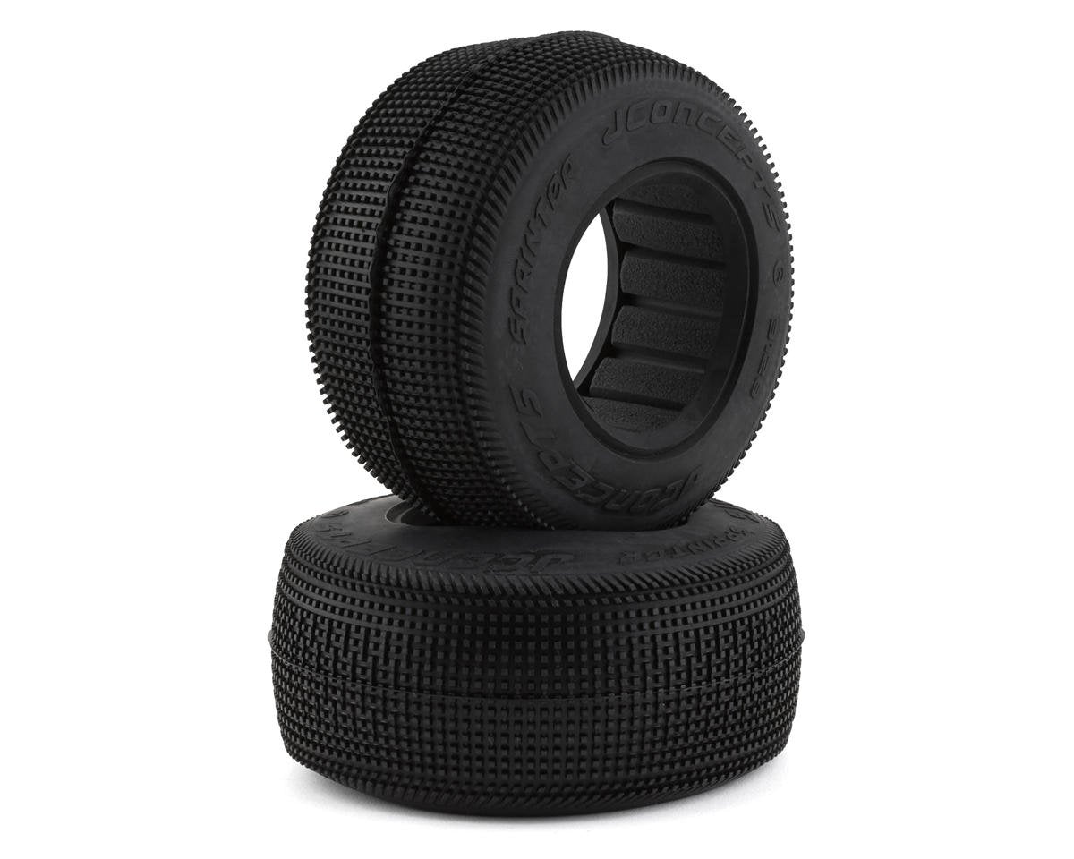 JConcepts Sprinter Short Course Dirt Oval Neumáticos (2) (Verde) *Archivado
