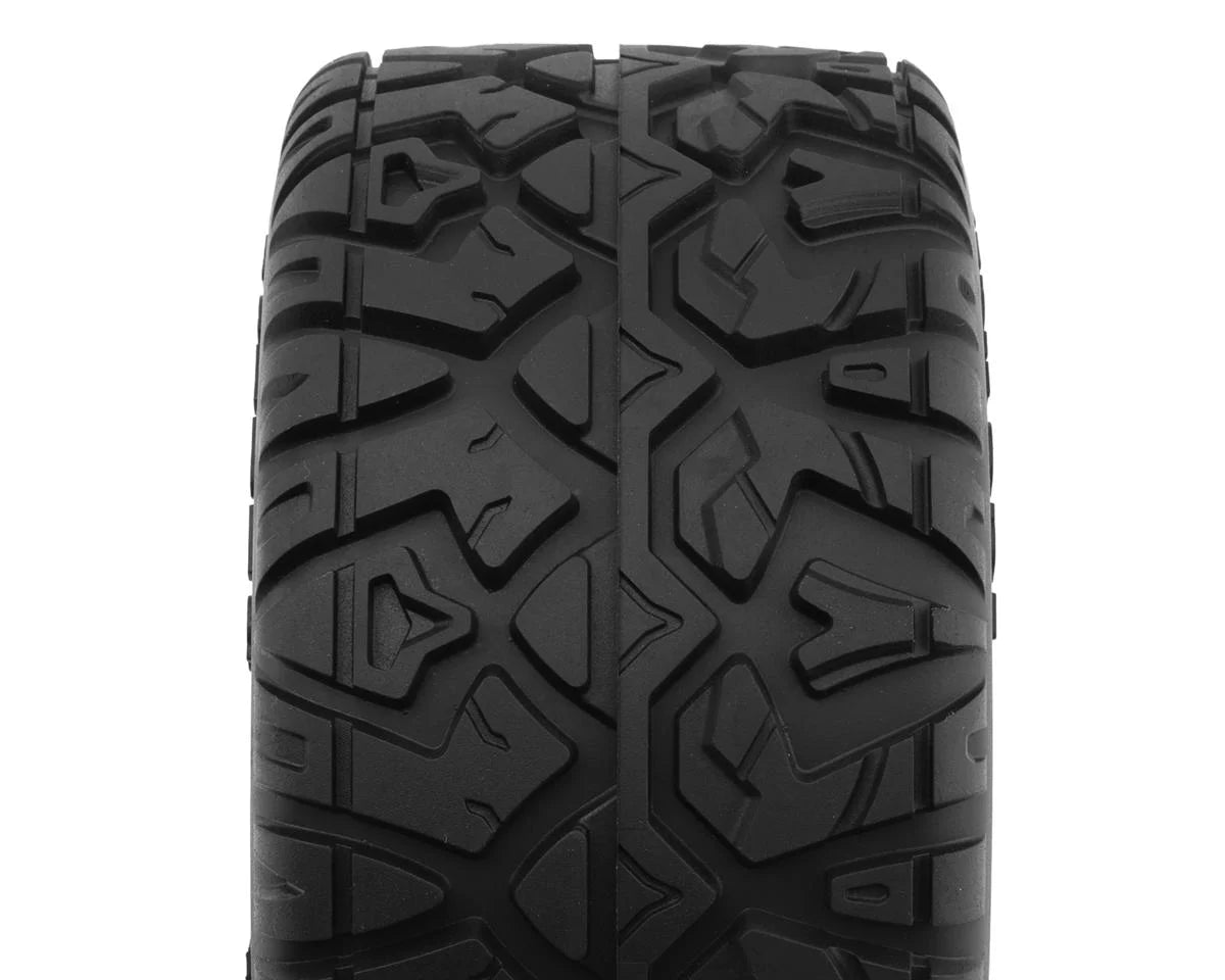 JConcepts G-Locs 2.9" Monster Truck Pre-Mounted Tires (Platinum) (Black) (2) (Kraton 4S/Maxx) w/17mm Hex