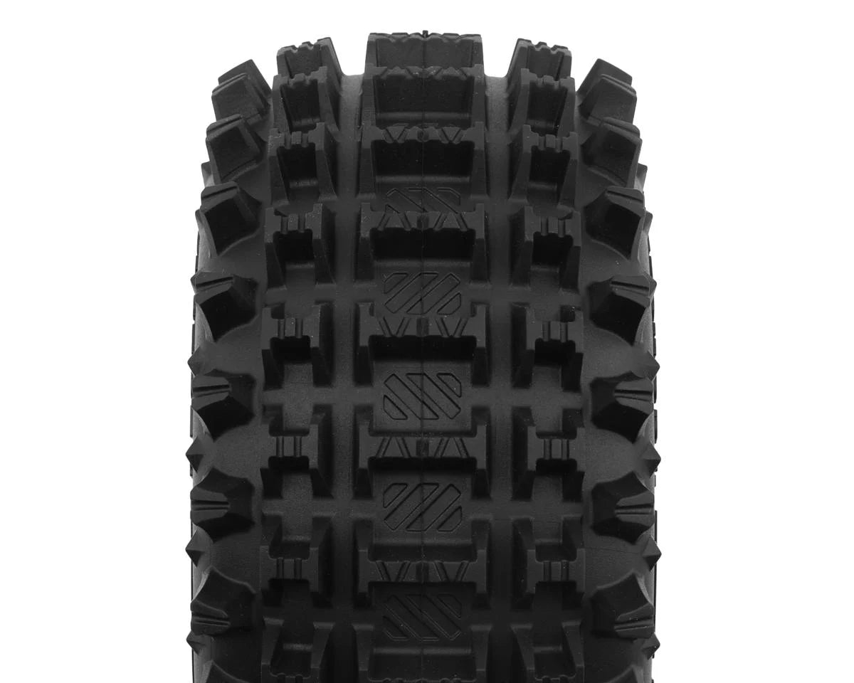 JConcepts Magma 2.9" Monster Truck Pre-Mounted Tires (Platinum) (Black) (2) (Kraton® 4S/Maxx®) w/17mm Hex