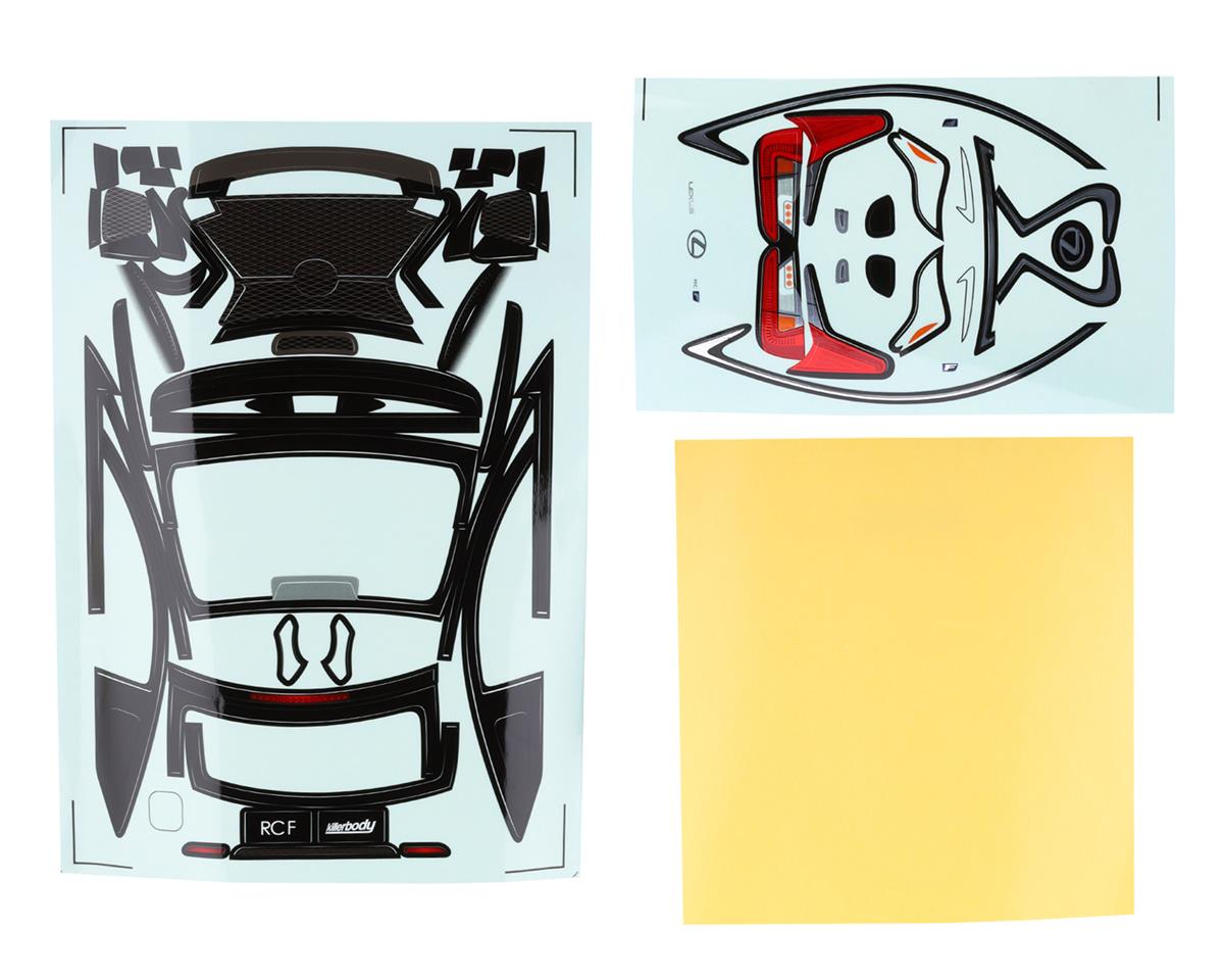 Killerbody Lexus RC F 1/10 Clear Touring Car Body Kit