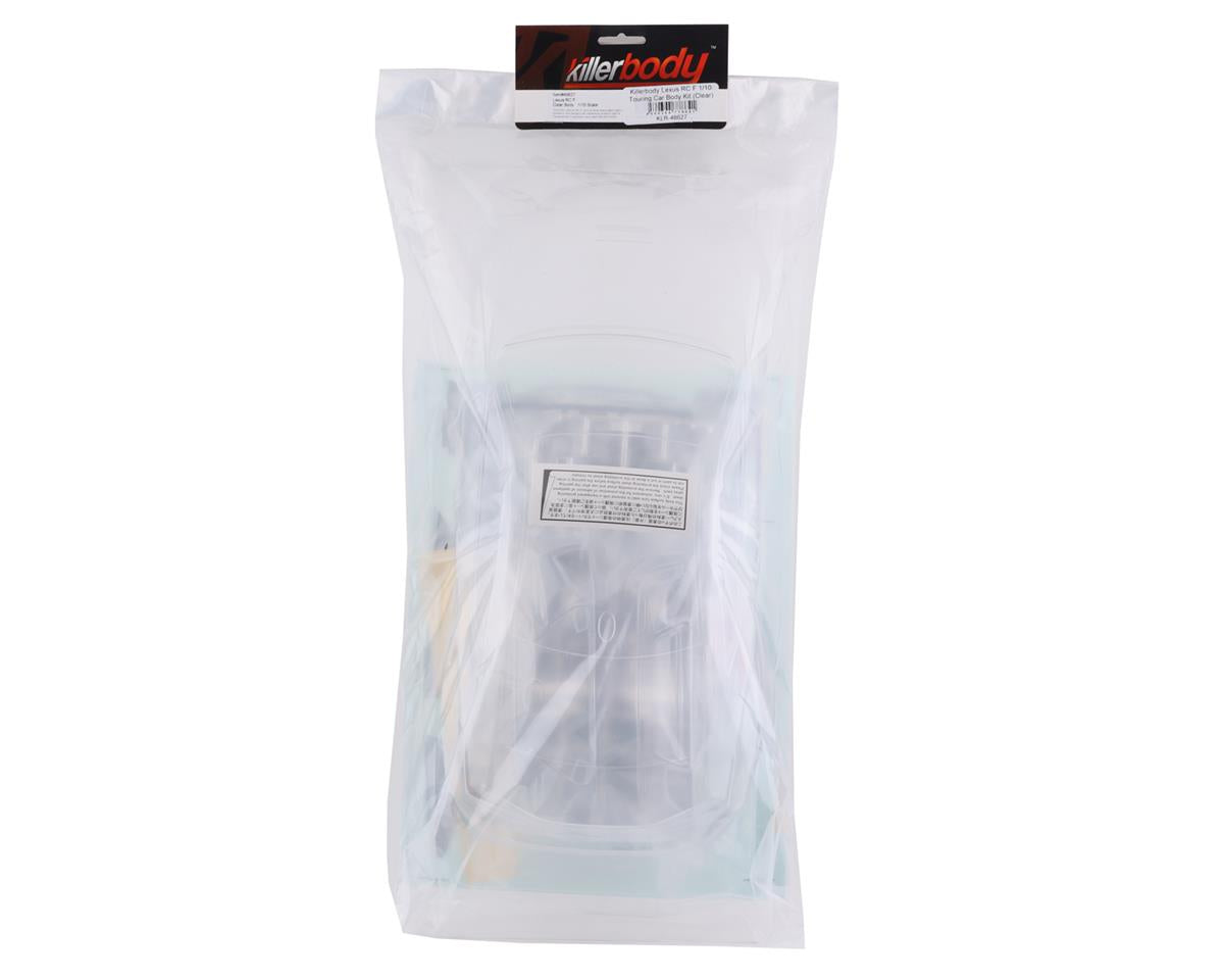 Killerbody Lexus RC F 1/10 Clear Touring Car Body Kit