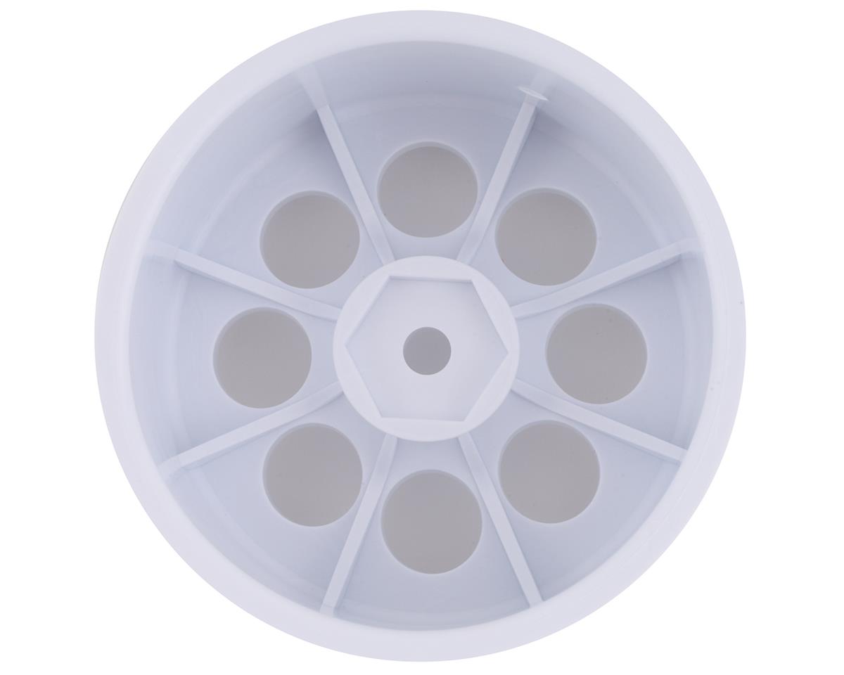 Kyosho Turbo Optima 50mm 8-Hole Wheels (White) (2) w/12mm Hex