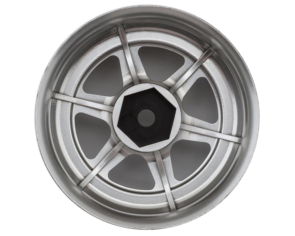 LAB Meister L1 1/10 Drift Wheels (Chrome) (2) w/12mm Hex