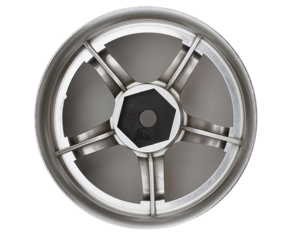 LAB Work Emotion T5R 1/10 2-Piece Concave Drift Wheels (Bronze/Grey) (2) w/12mm Hex