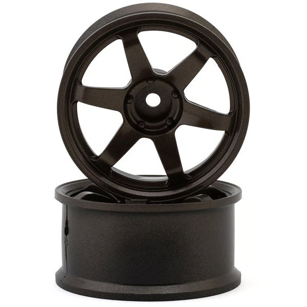 LAB TE37 Sports 1/10 High Traction Drift Wheels (Bronze) (2) w/12mm