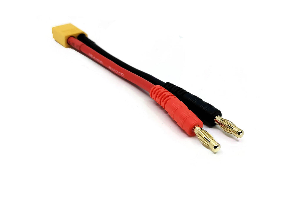 Dynamit Ladeadapter Banane Auf T-Stecker – Männlich, Für LiPo-Akkus & RC-Modelle Dynamit Ladeadapter Banane Auf T-Stecker – Männlich, Für LiPo-Akkus & RC-Modelle