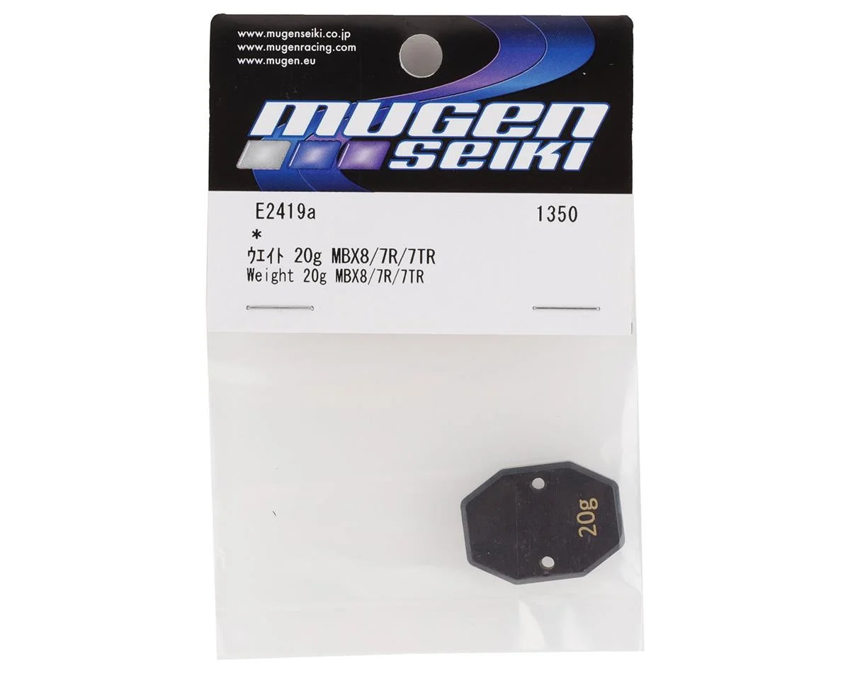 Mugen Seiki MBX8R Chassis Weight (20G)