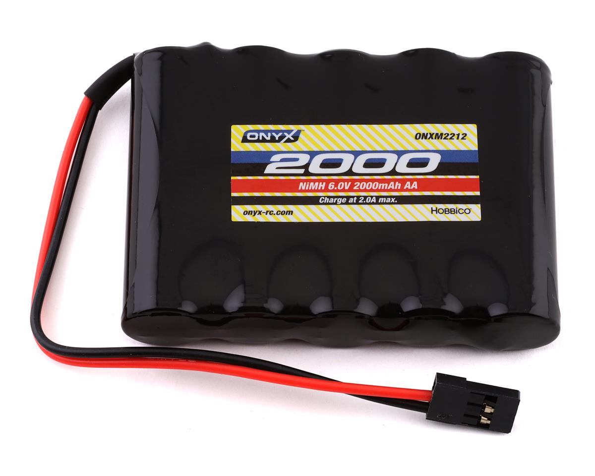 Onyx 6.0V 2000mAh AA NiMH Flat Receiver Battery: Universal Receiver