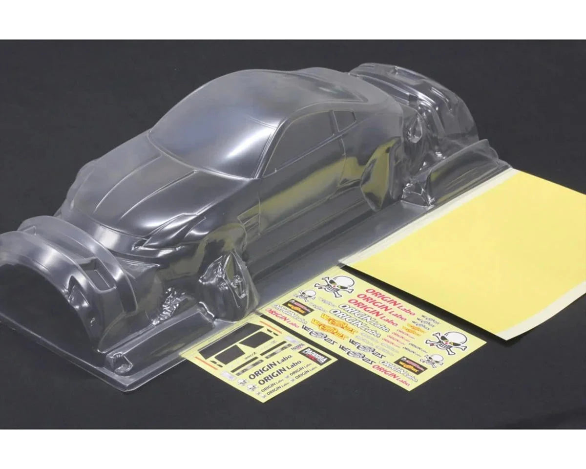 Pandora RC 1/10 Nissan Fairlady Z Z33 ORIGIN Labo. Drift Body Set (Clear) (257-260mm)
