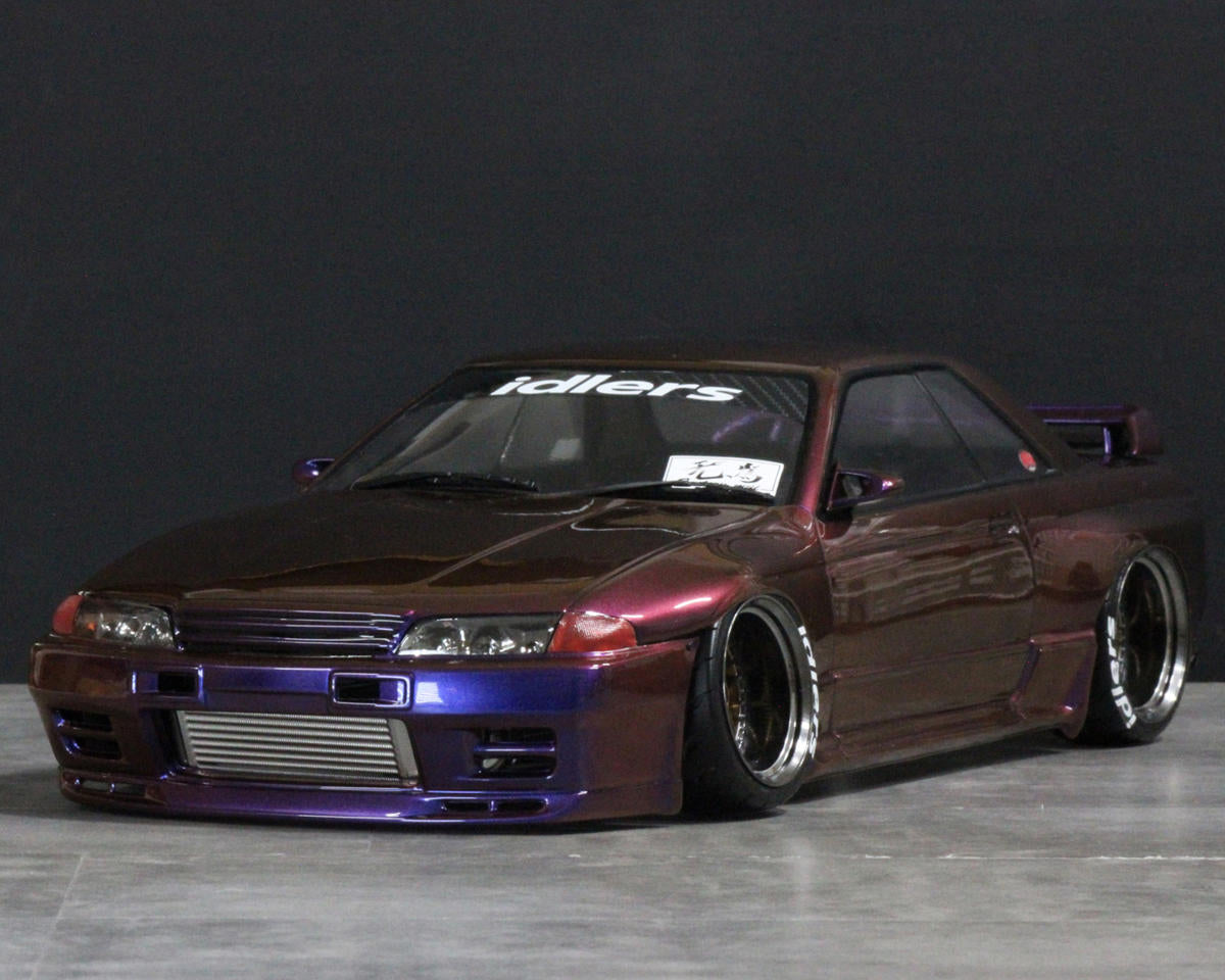 Pandora RC 1/10 Nissan Skyline BNR32 GT-R Drift Body Set (Clear) (255-257mm)