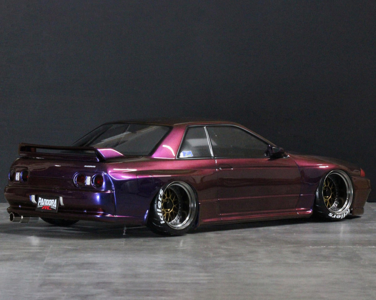 Pandora RC 1/10 Nissan Skyline BNR32 GT-R Drift Body Set (Clear) (255-257mm)