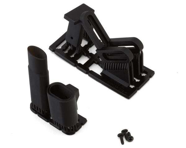 Pandora RC 1/10 Scale Single Exit Exhaust Tip (Miniature Scale Drift Accessory) w/Bracket