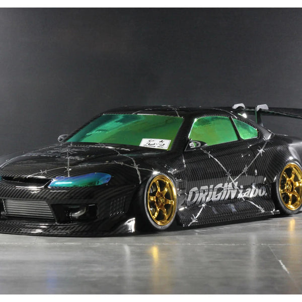 D-Like s15 ラジコン ボディ pandora Pandora RC 1/10 Nissan Silvia S15 ORIGIN Labo Raijin Drift Body Set (T