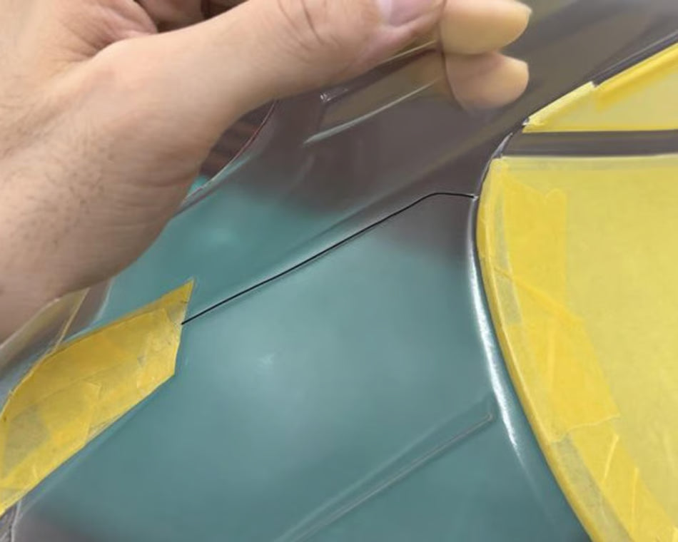 Pandora RC 1/10 Scale Panel Line Tape Sheet (Miniature Scale Drift Accessory)