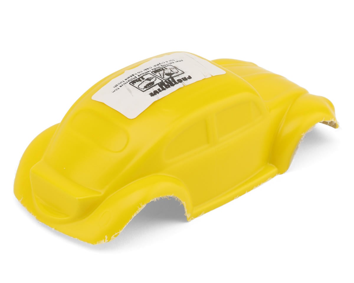 Pro-Line Axial SCX30 1/30 VW Bug Pre-Trimmed & Pre-Painted Body (Yellow)