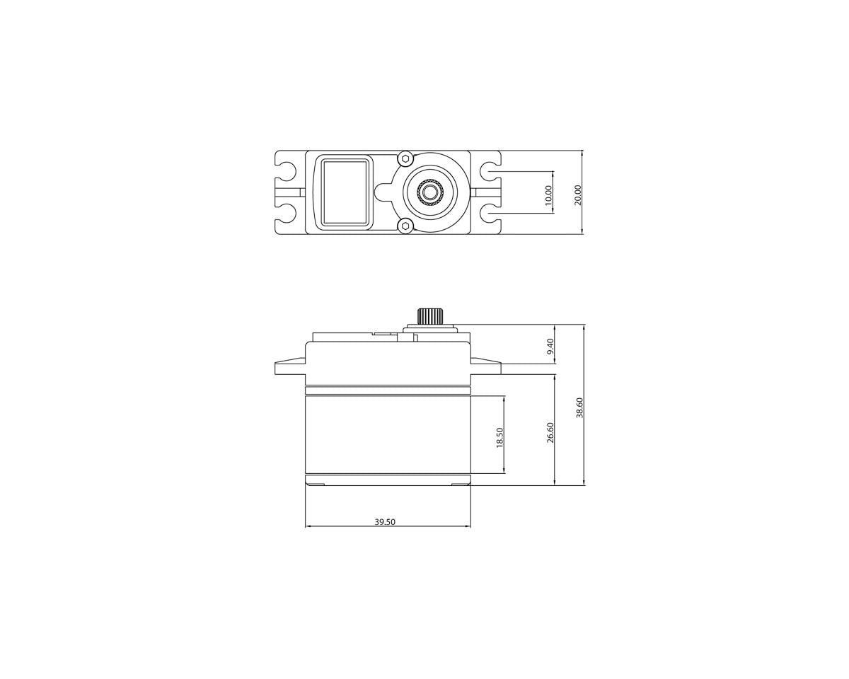 ProTek RC 100SS Standard Digital "Super Speed" Metal Gear Servo
