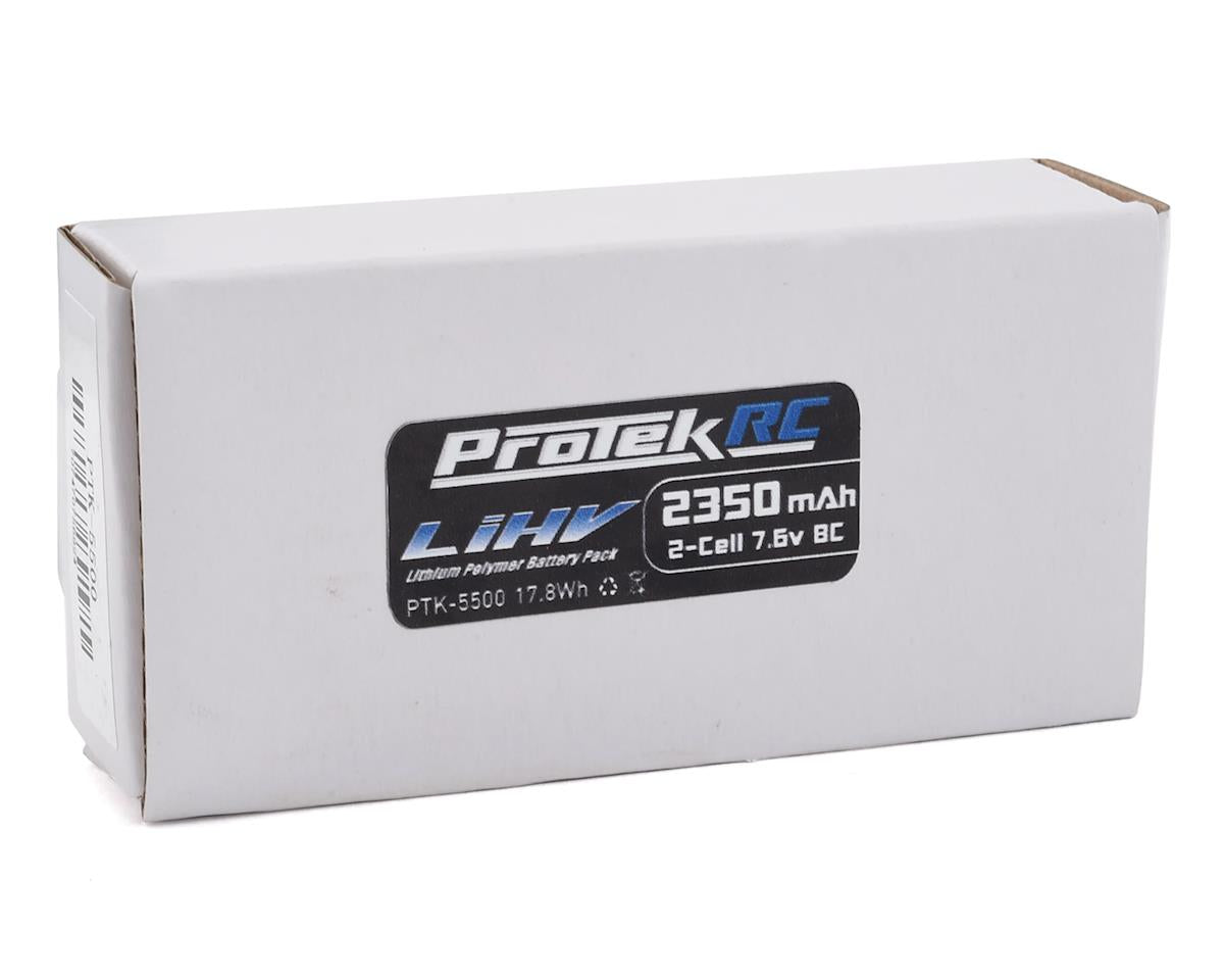 ProTek RC 7.6v 2350mAh 2s HV LiPo Paquete de batería del receptor (HB/TLR 8IGHT) (con enchufe equilibrador)