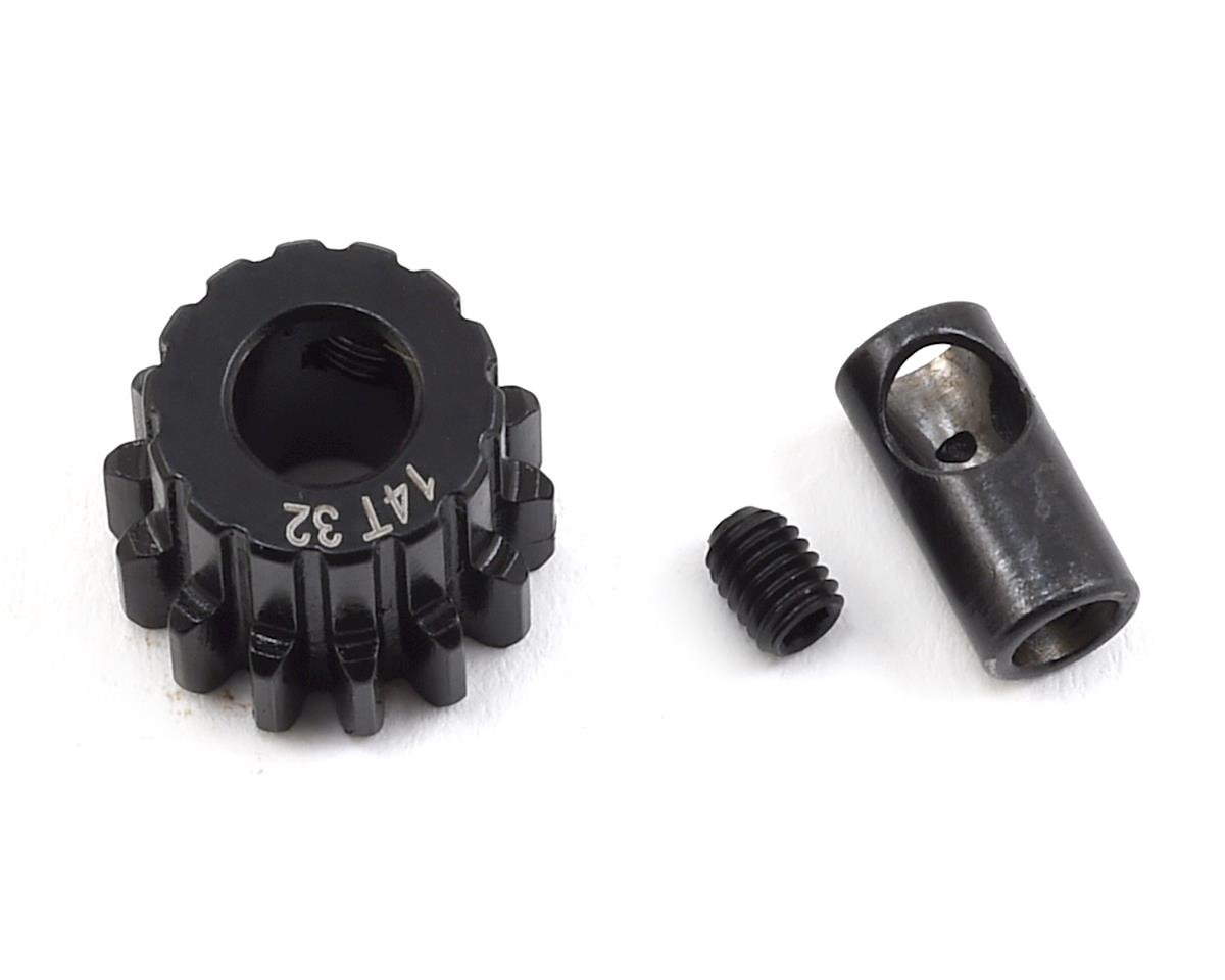 ProTek RC Steel 32P Pinion Gear w/3.17mm Reducer Sleeve (Mod .8) (5mm Bore)