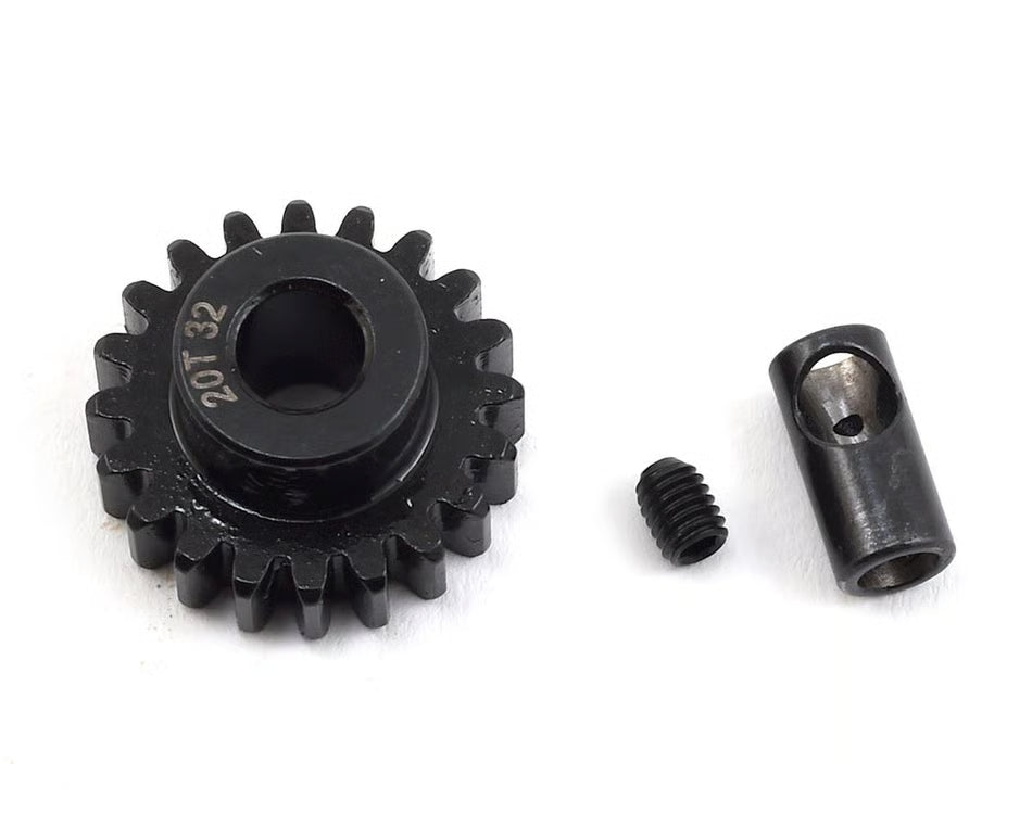 ProTek RC Steel 32P Pinion Gear w/3.17mm Reducer Sleeve (Mod .8) (5mm Bore)
