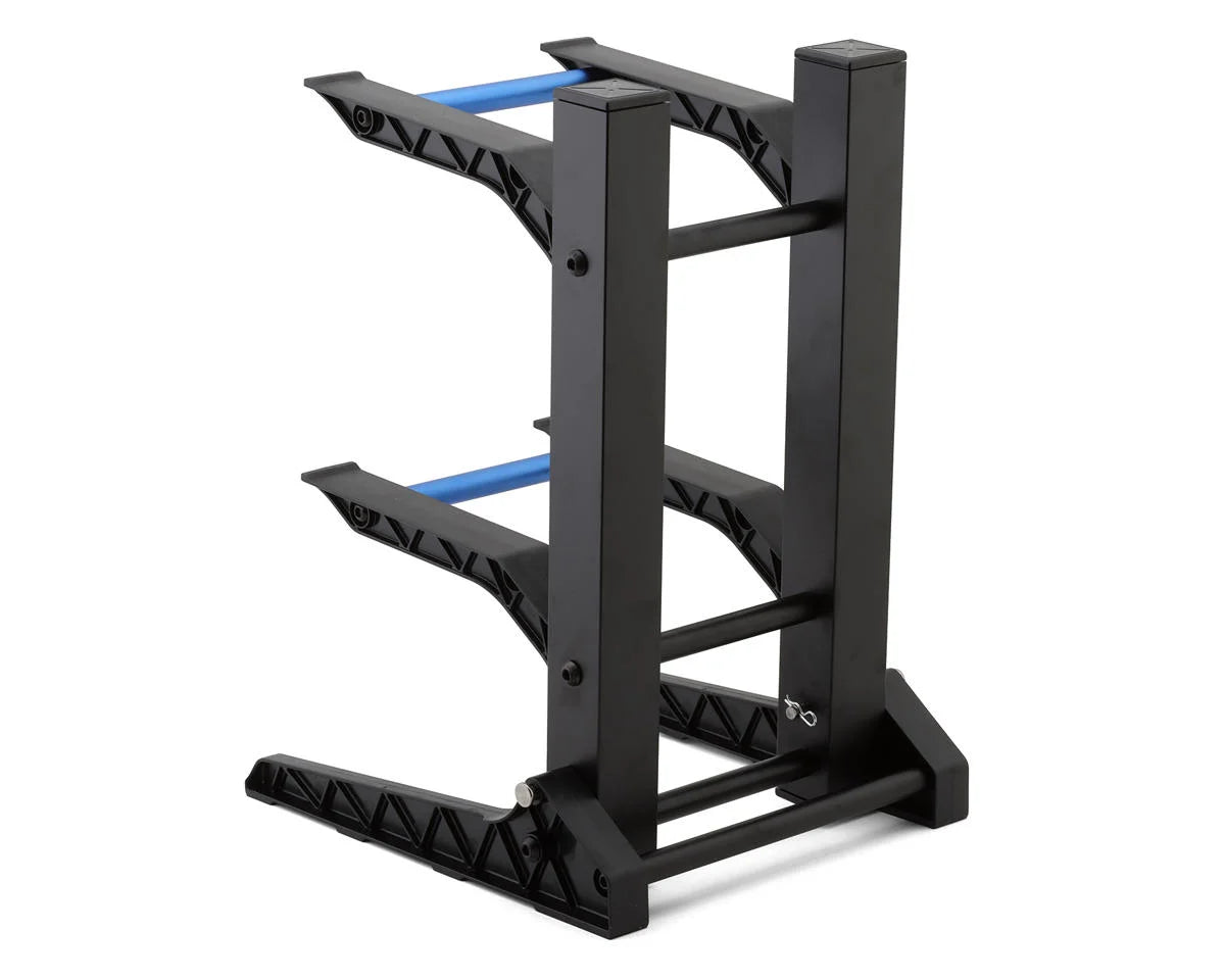 ProTek RC 2 Layer 1/10 & 1/8 Car Display Stand (200x240x325mm) W/Carrying Bag