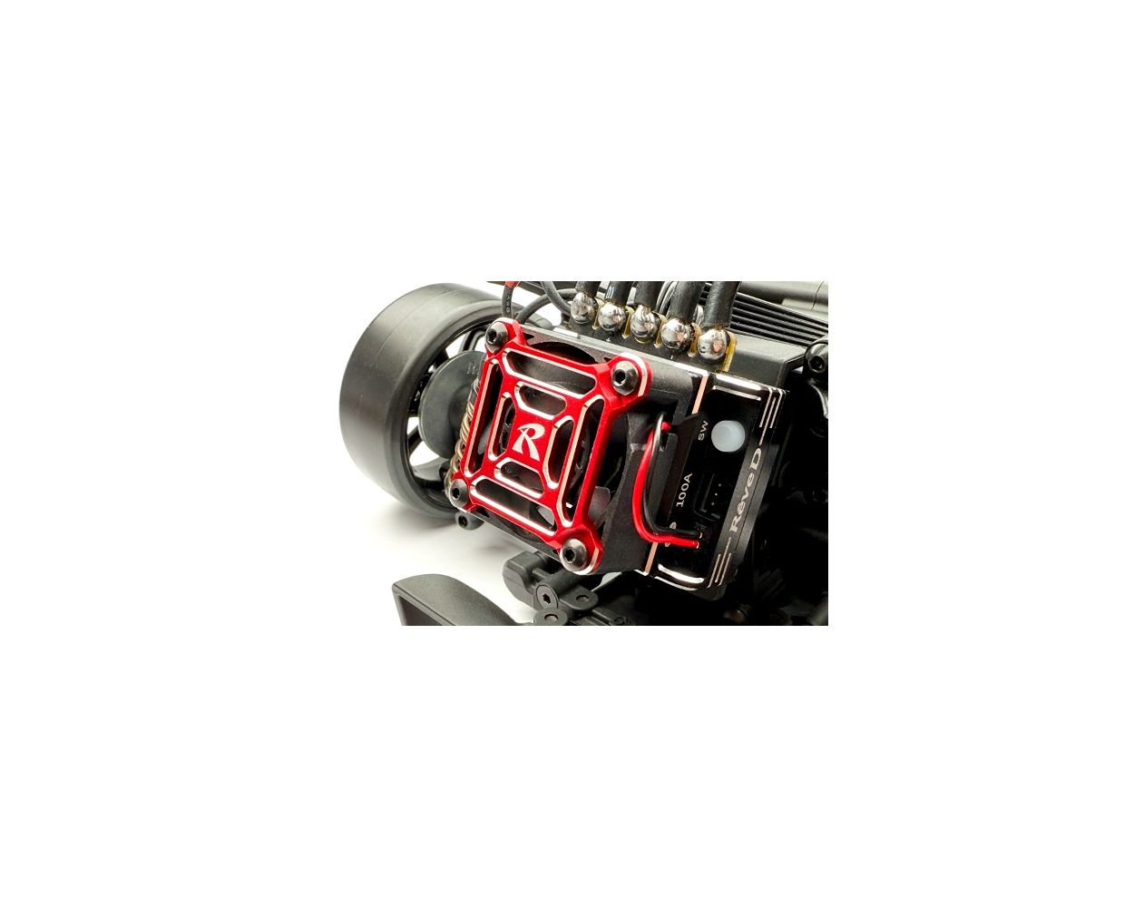 Reve D Optional Fan Cover for ESC Elite(Red)(RE-EL-CR)